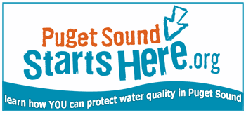 Puget Sound Starts Here. Learn How You Can Protect Water Quality in Puget Sound. 