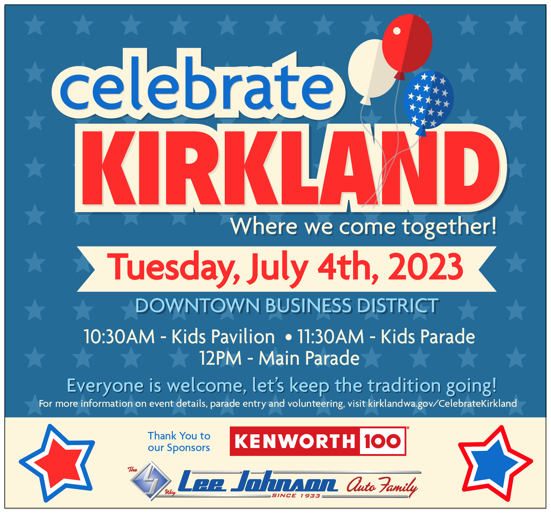 Celebrate Kirkland City of Kirkland