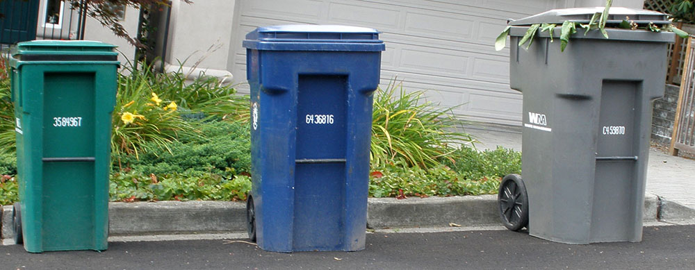 waste management garbage bin sizes