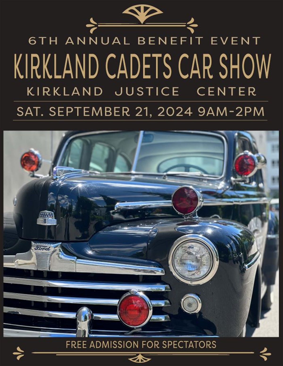 6th Annual Kirkland Cadets Benefit Car Show City of Kirkland