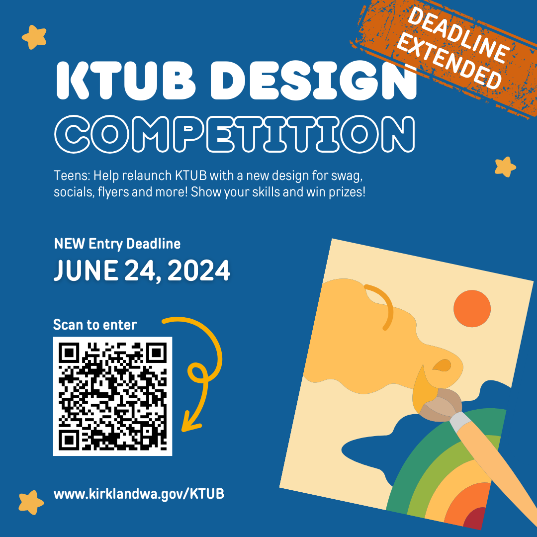 KTUB Design Contest flyer
