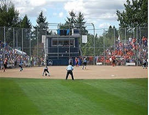 A ball game at Everest Park.