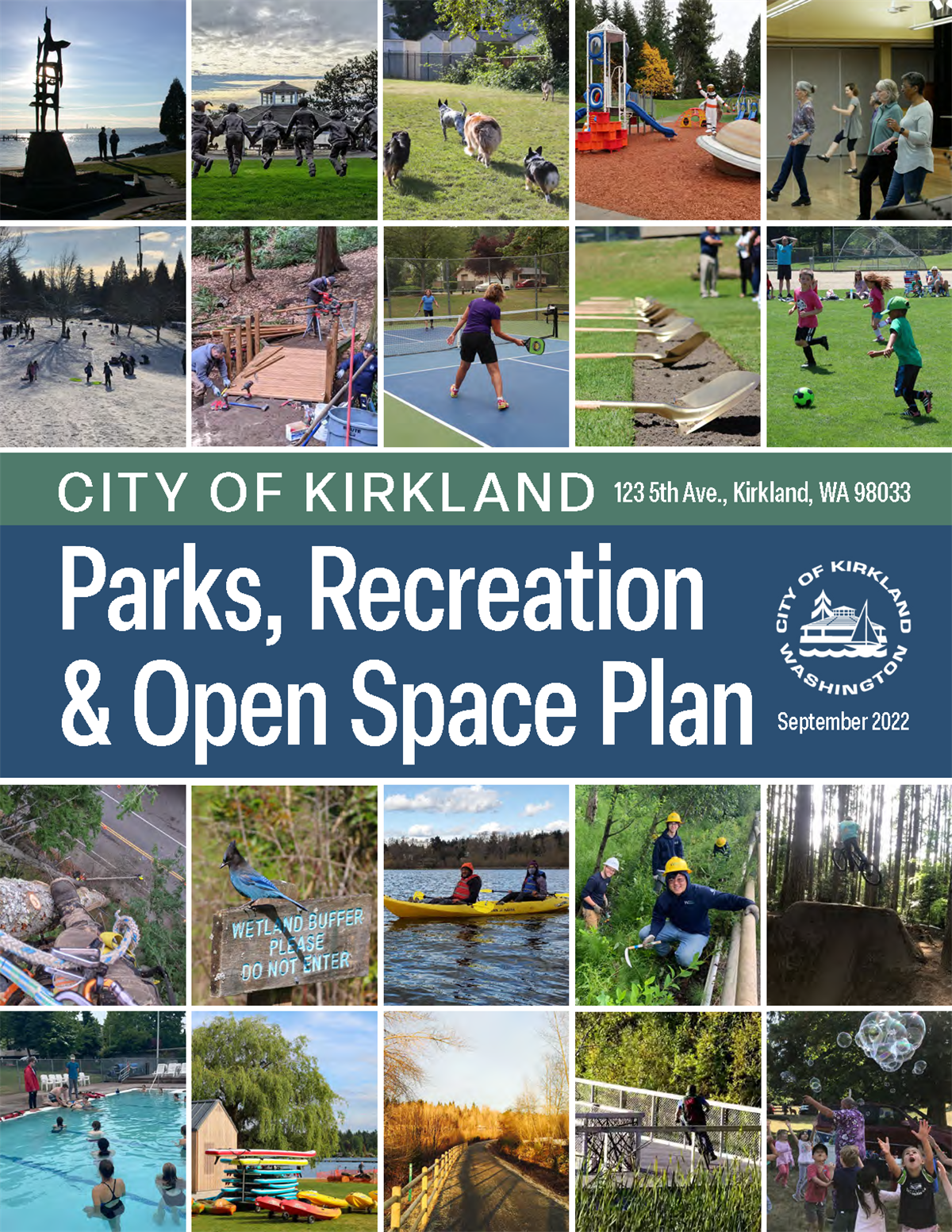 Kirkland City Council Adopts Parks, Recreation and Open Space Plan