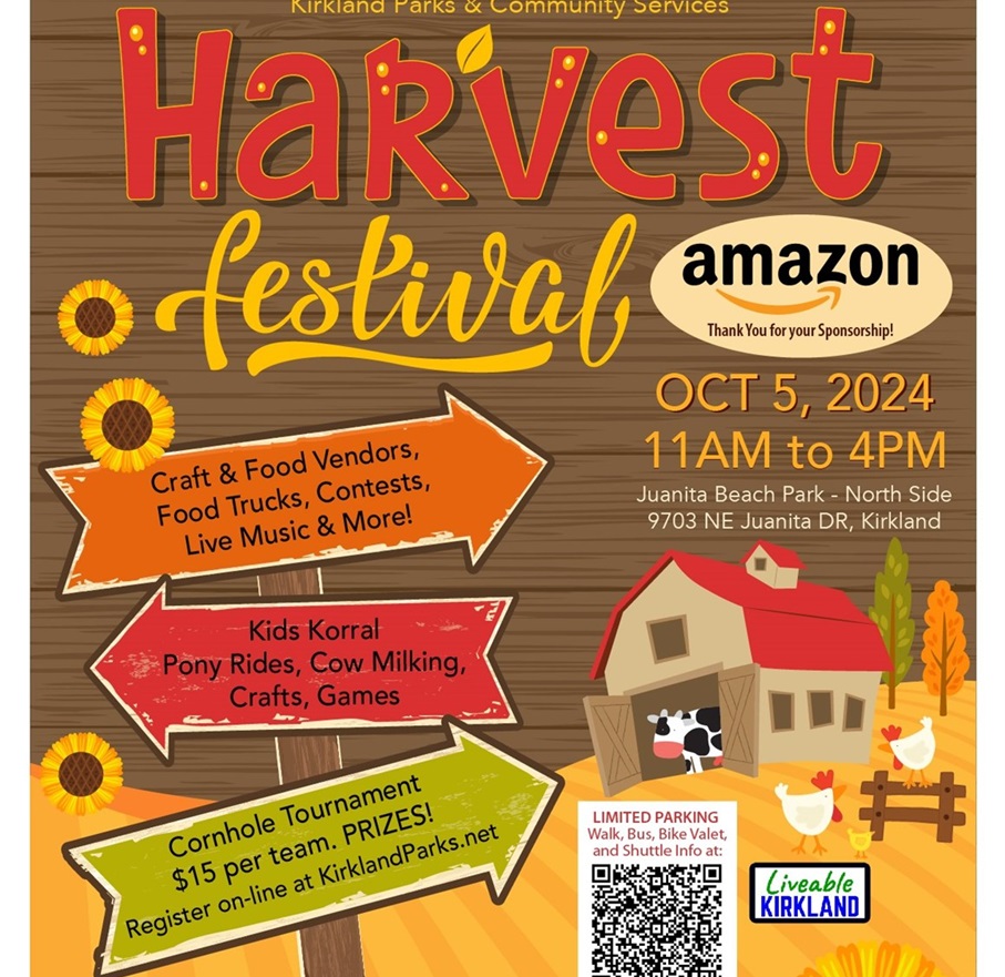 Harvest Festival 2024 flyer